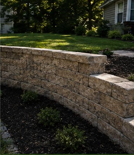 Retaining wall project